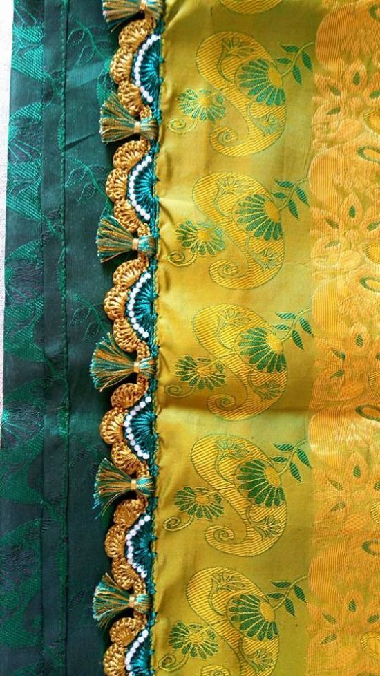 Latest Simple Pattu & Silk Saree Kuchulu - Fashion Beauty 