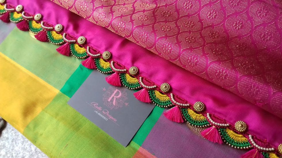 latest kuchulu saree