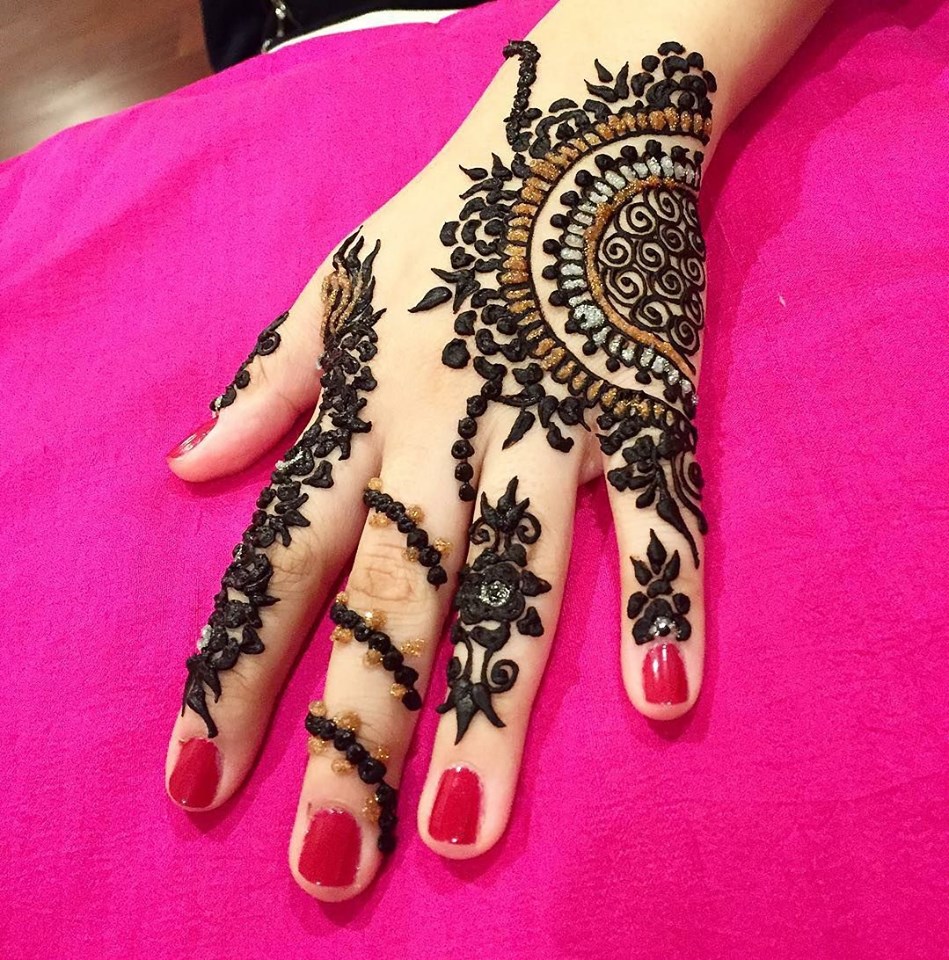 Best Hand Back Side Mehndi Design - Fashion Beauty Mehndi 