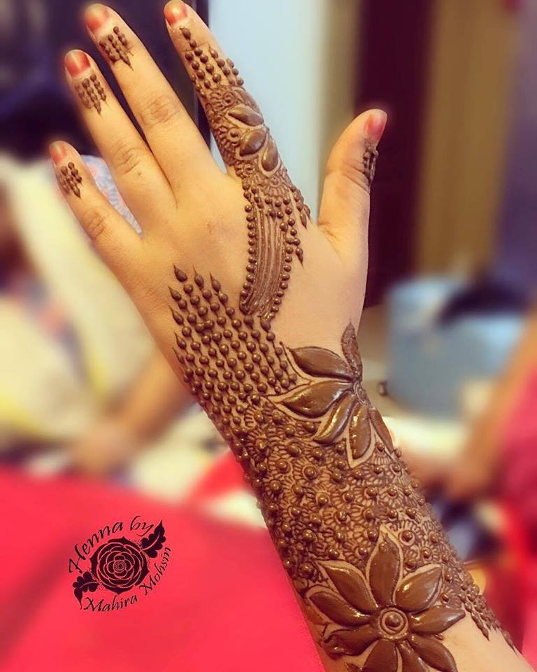 Best Hand Back Side Mehndi Design Fashion Beauty Mehndi