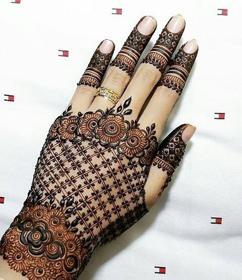 Best Hand Back Side Mehndi Design Fashion Beauty Mehndi