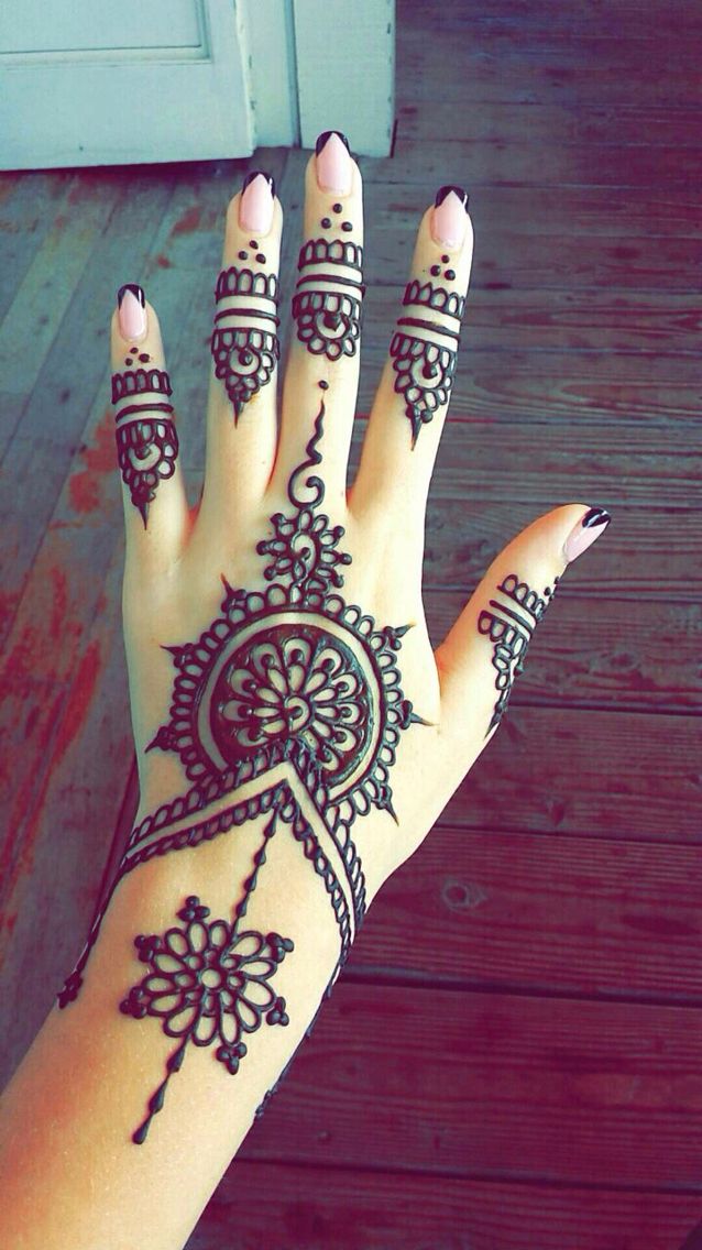 Best Beautiful Finger Henna Designs - Fashion Beauty Mehndi Jewellery ...