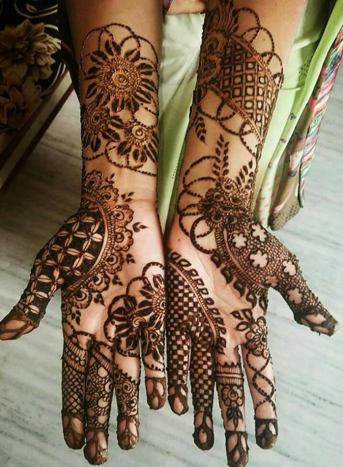 Famous Bridal Mehndi Design for Ladies - Fashion Beauty 