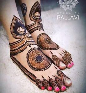 Floral Style Foot & Leg Mehndi Designs - Fashion Beauty Mehndi ...