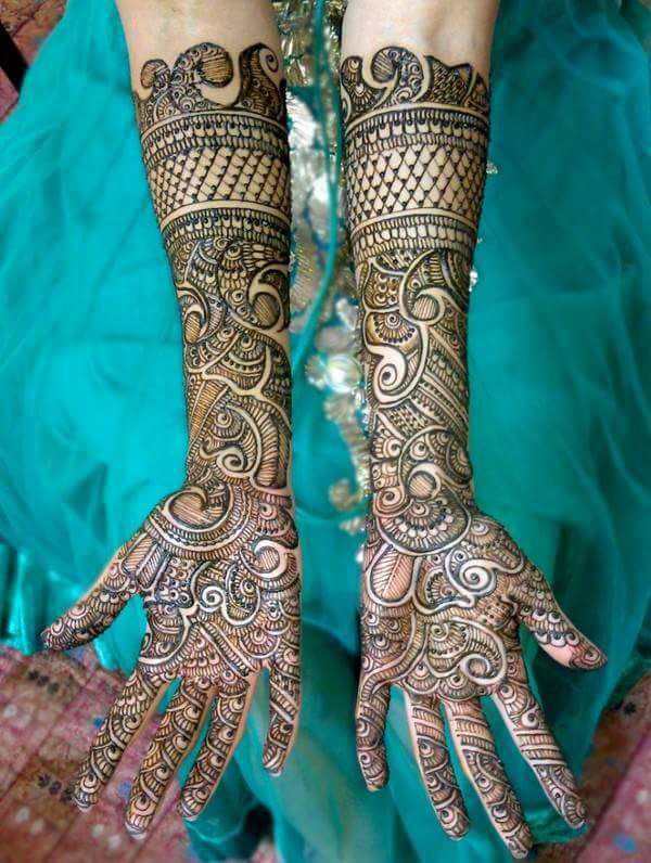 Full Hand Mehndi Art Ideas for Girls Best 14 - Fashion 