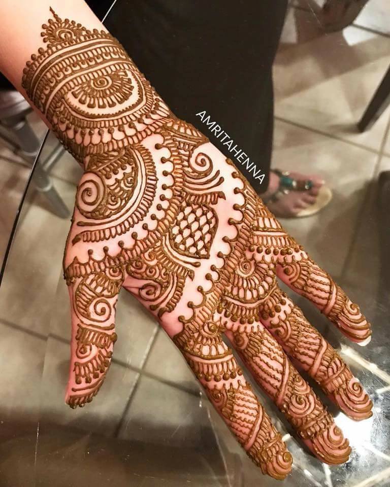 Easy New Fingers Mehndi Designs - Fashion Beauty Mehndi 