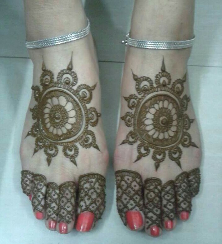 Easy Beautiful Foot Mehndi Design Fashion Beauty Mehndi