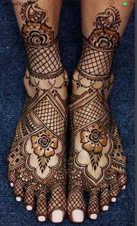 Easy Beautiful foot mehndi design - Fashion Beauty Mehndi Easy Beautiful foot mehndi design - Fashion Beauty Mehndi