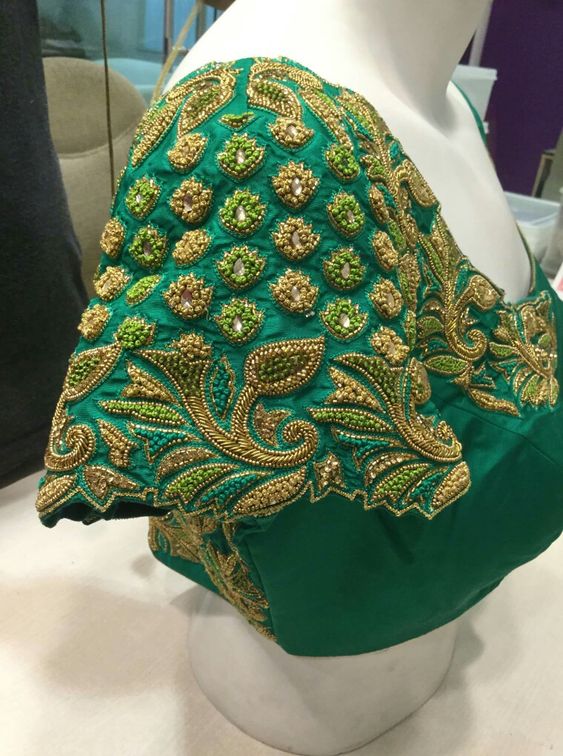 Trendy blouse hand designs - Fashion Beauty Mehndi 