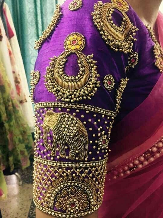 Trendy blouse hand designs - Fashion Beauty Mehndi 