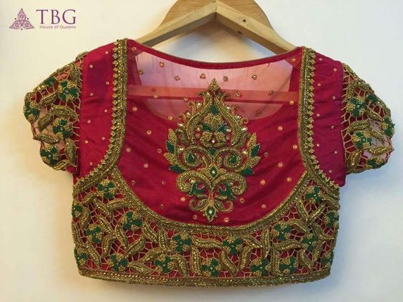 simple blouse back neck designs images - Fashion Beauty Mehndi ...