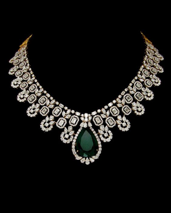 Beautifull Designs Of Diamond Necklece - Fashion Beauty Mehndi ...