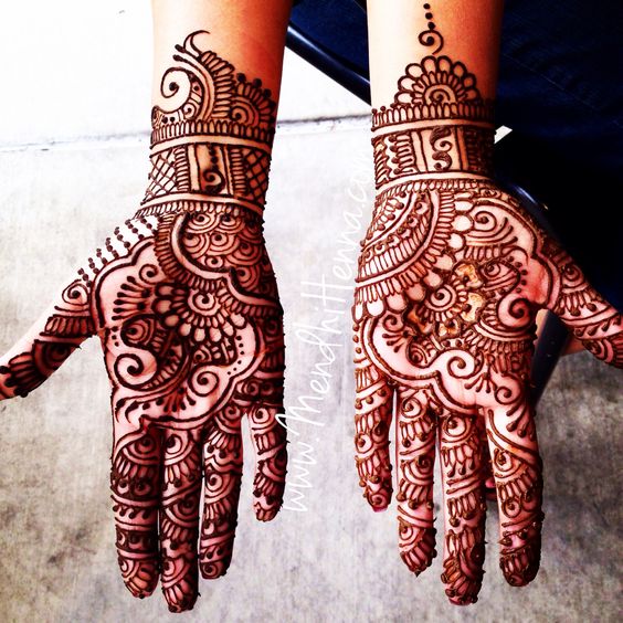 Latest Trendy Mehendi Designs For Hands - Fashion Beauty Mehndi ...