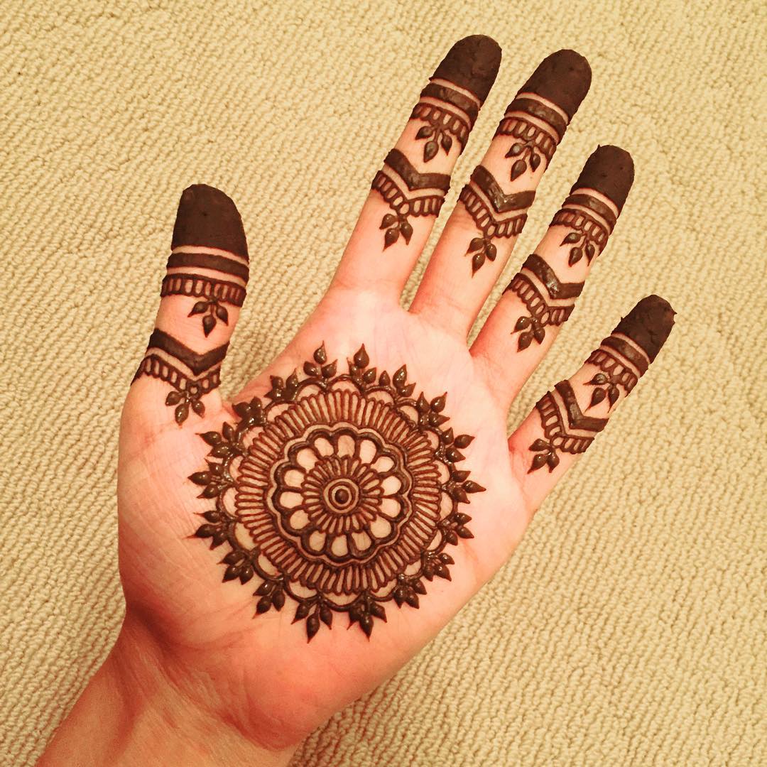 Latest Best Designs For Front Hand Mehendi Designs Fashion