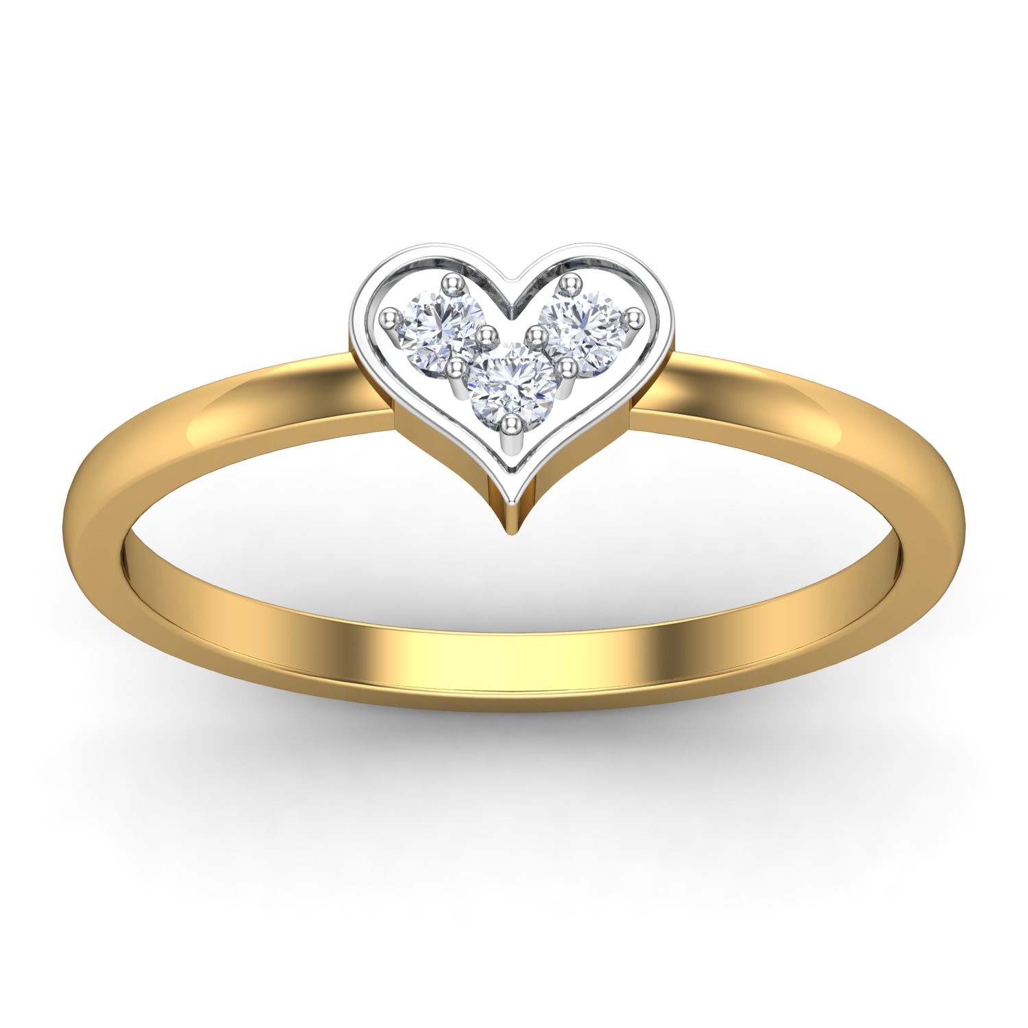 Latest Heart Shape Gold Ring Designs - Fashion Beauty Mehndi Jewellery ...