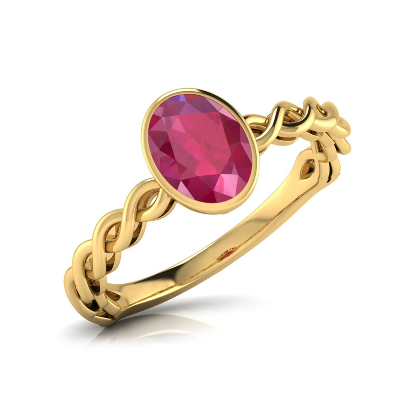 Simply Best Designs Of Ruby On Gold Ring - Fashion Beauty Mehndi ...