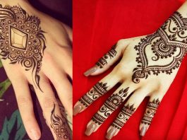 Trendy Back Hand Mehandi Designs Fashion Beauty Mehndi Jewellery