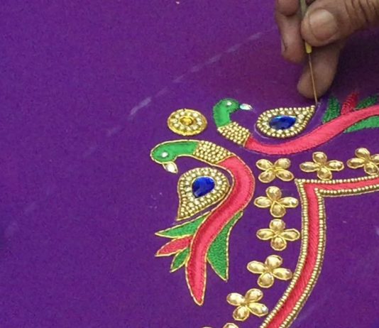 Aari work blouse designs catalogue