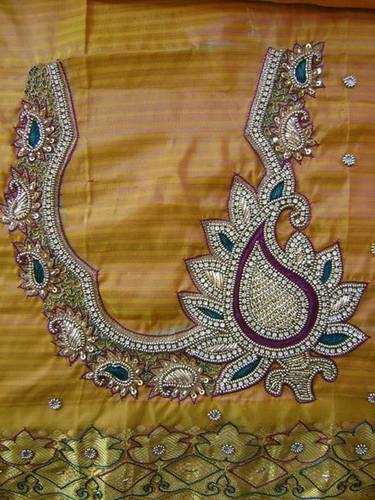 Aari work blouse designs catalogue - Fashion Beauty Mehndi Jewellery ...