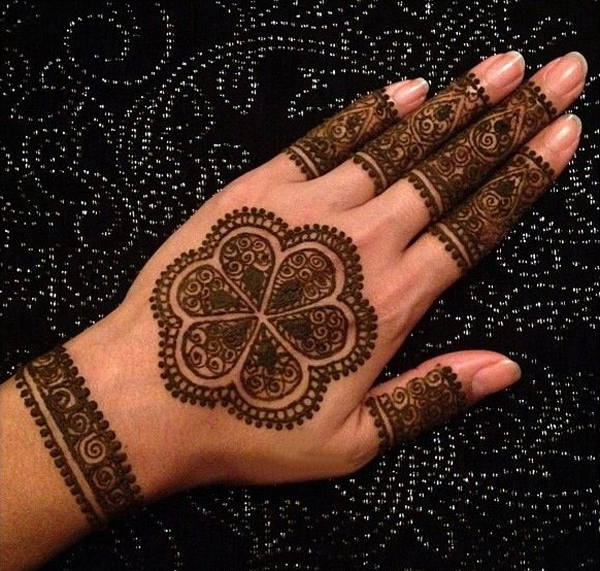 Beautiful Bengali Mehendi Designs - Fashion Beauty Mehndi 