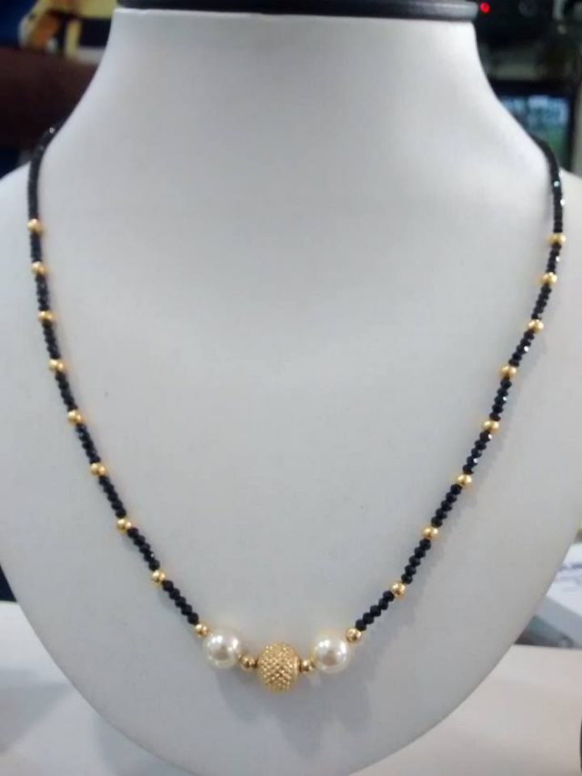 Latest black beads designs Clearance