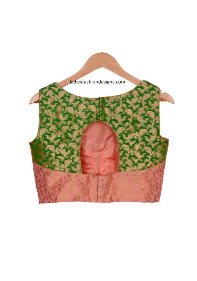 Latest fashion brocade blouse designs - Fashion Beauty Mehndi Jewellery ...