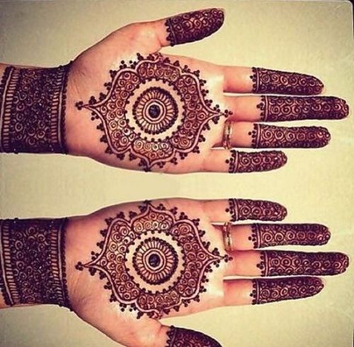 Latest Best Circle Mehendi Designs - Fashion Beauty Mehndi 