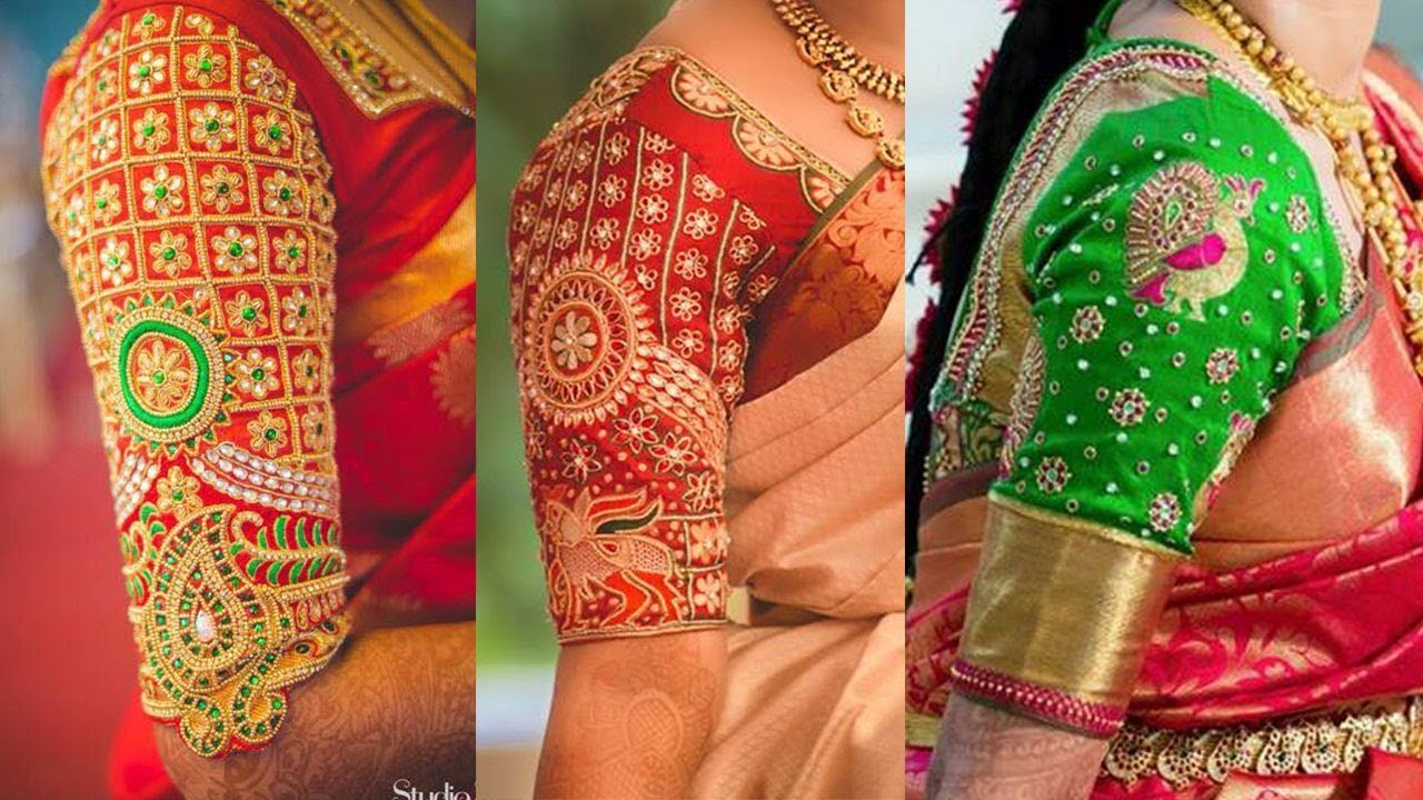 Different blouse hand designs - Fashion Beauty Mehndi 