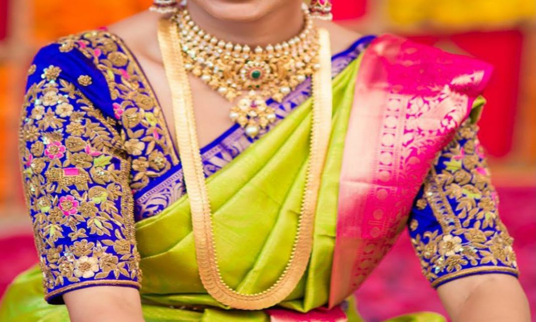 blouse designs hand style