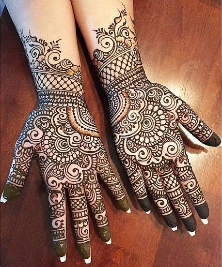 Latest Traditional Mehendi Designs - Fashion Beauty Mehndi Jewellery ...