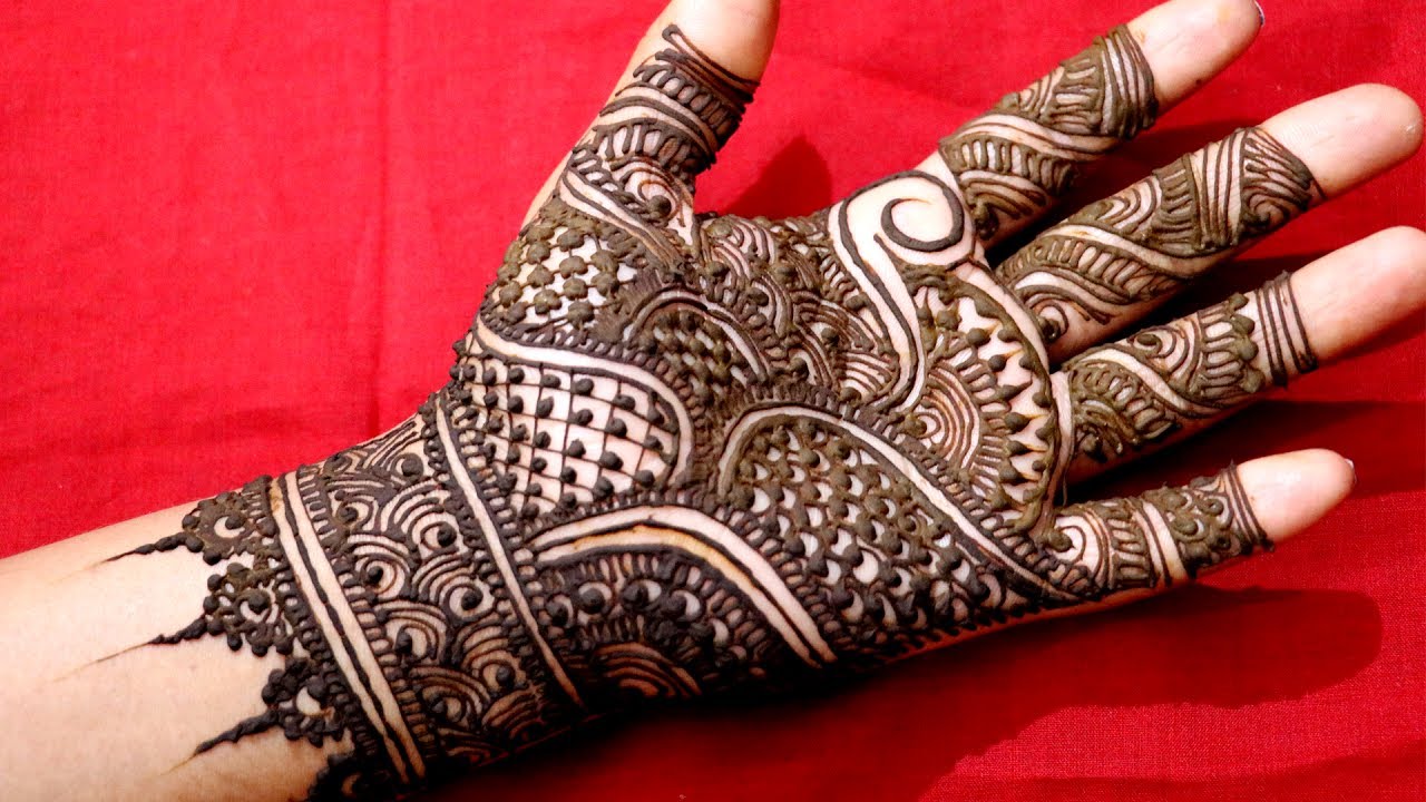 Latest Traditional Mehendi Designs - Fashion Beauty Mehndi ...