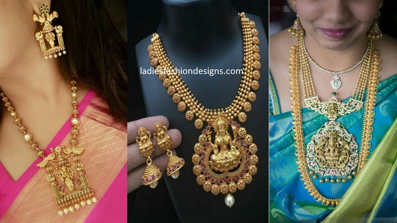 Lakshmi Haram In Gold 2024 www.daaji