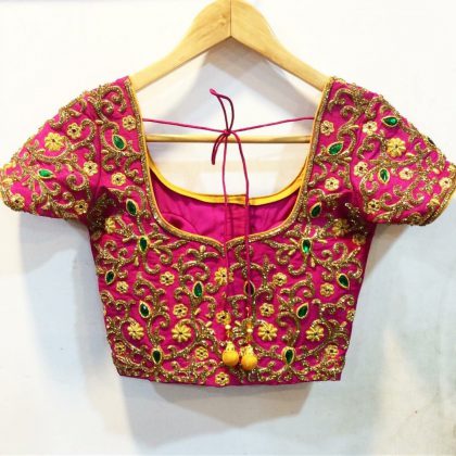 Pattu saree blouse designs catalogue - Fashion Beauty Mehndi Jewellery ...