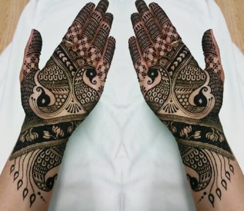 Easy Peacock Mehendi Designs Fashion Beauty Mehndi Jewellery