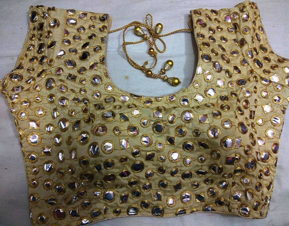 Buy Mehandi green Color Barfi silk saree Indian wedding saree double blouse  in UK, USA and Canada | Saree blouse designs, Blouse designs, Cotton blouse  design