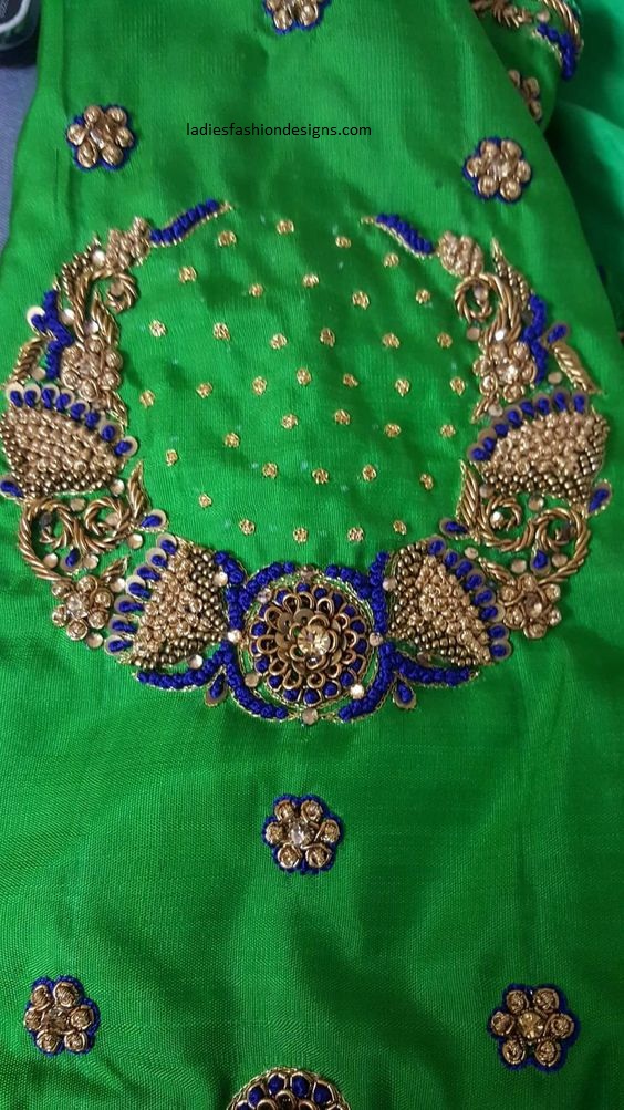 Latest fashion jhumaka blouse designs - Fashion Beauty Mehndi Jewellery ...