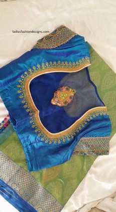 Simple embroidery patterns blouses - Fashion Beauty Mehndi Jewellery ...