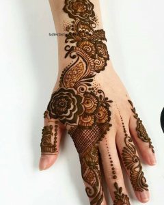Simple Arabic Back Hand Mehandi Designs Fashion Beauty Mehndi