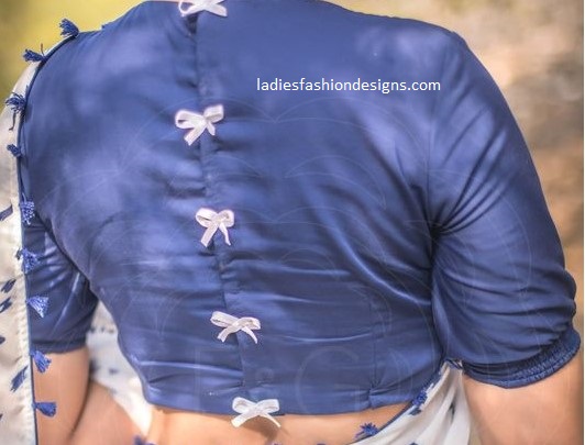 back button blouse cutting