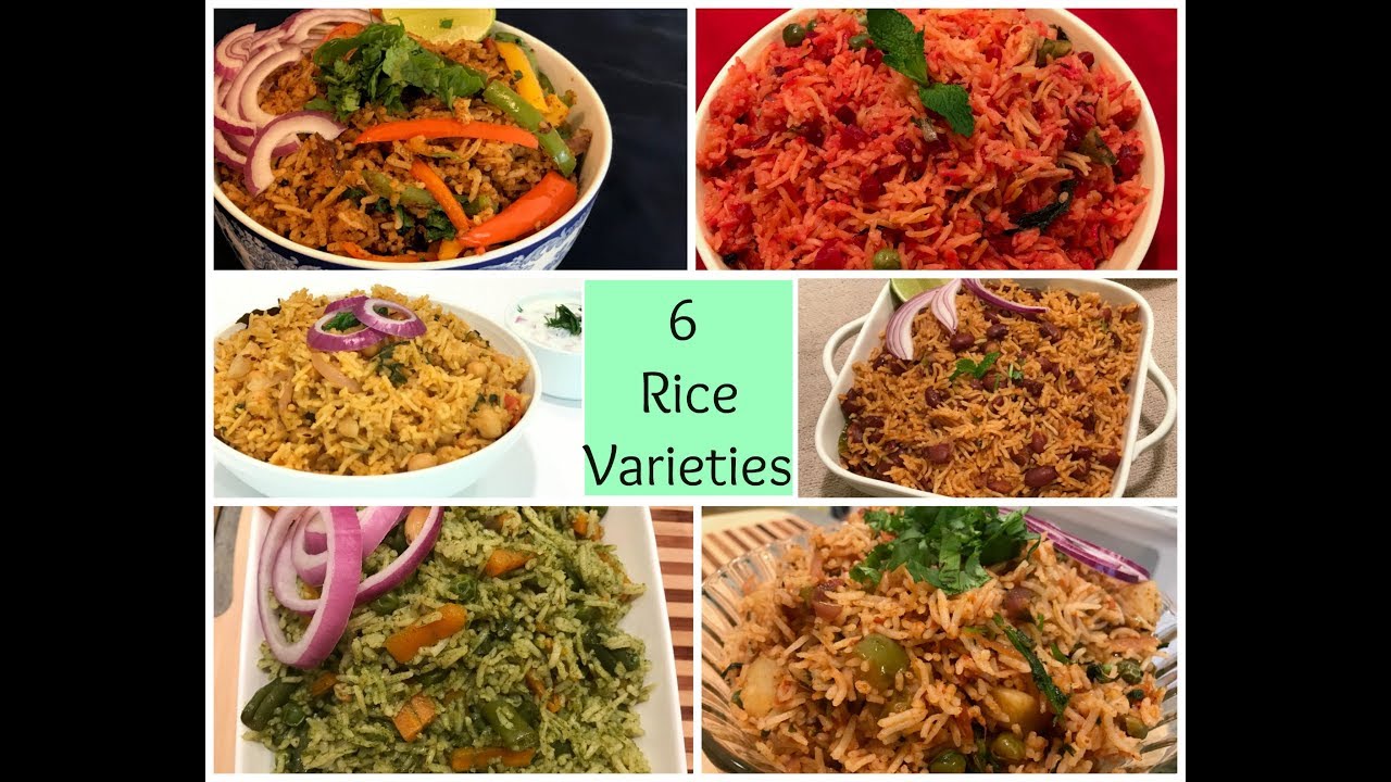 Lunch box rice varieties (Pulao Recipes) Fashion Beauty Mehndi