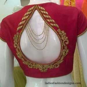 Latest Trendy Designer Blouse Designs - Fashion Beauty Mehndi Jewellery ...