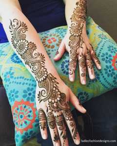 Beautiful Henna Mehndi Designs For Back Hands Fashion Beauty